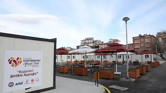 Çolakbayrakdar 'Kayseri Kocasinan Yaşam Park'ı hayırlı olsun'