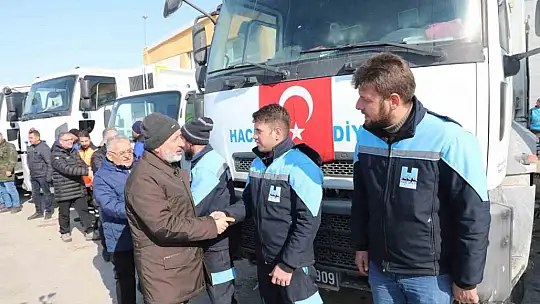 Çolakbayrakdar: 'Tüm imkanlarımız ile deprem bölgelerindeyiz'