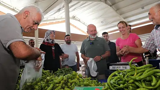 Kayseri'de tek, Türkiye'de ise sayılı ve model bir pazar!