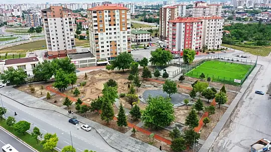 Çolakbayrakdar Ziyagökalp'de Kuzulu Parkı'nda çalışmaları inceledi