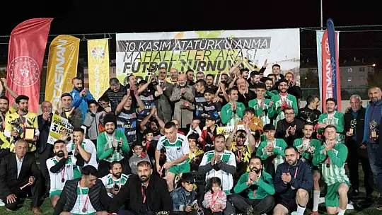 Futbol turnuvası sona erdi