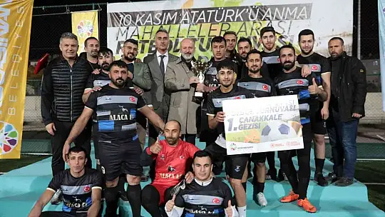 Futbol turnuvası sona erdi