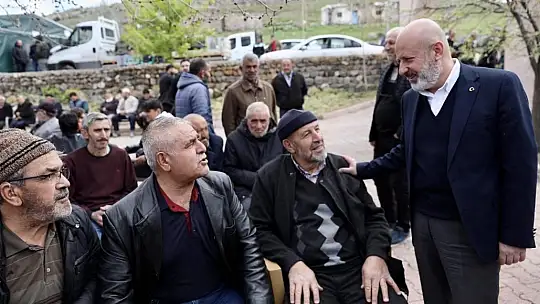 Çolakbayrakdar 'Yağmur ve Şükür Duası' programında vatandaşlarla buluştu