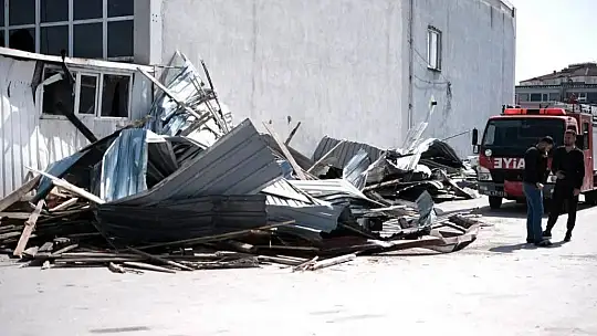 Başkan Ekinci, iş yerleri zarar gören esnafı ziyaret etti