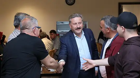 Palancıoğlu, emekli personel ve ailesi ile bir araya geldi