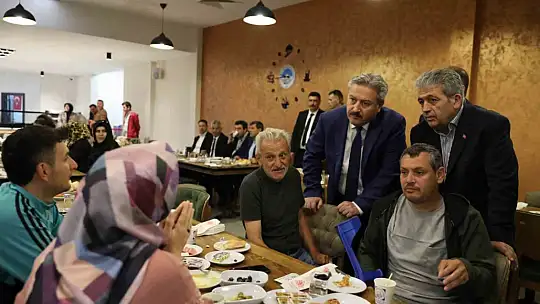 Palancıoğlu engelli vatandaşlarla buluştu