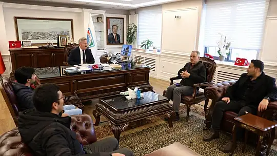 Başkan Palancıoğlu, Erasmus öğrencilerini ağırladı