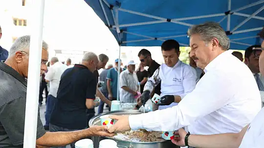 Melikgazi Belediyesi ikramıyla ağızları tatlandırdı!