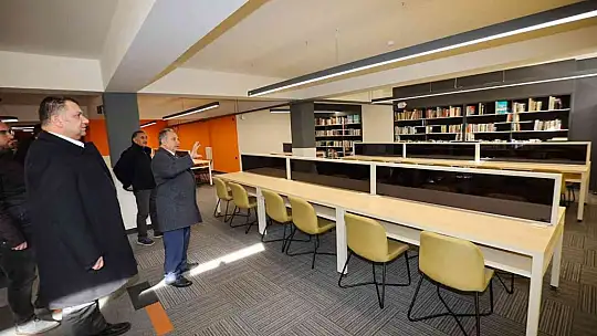 Talas'a bir kütüphane daha