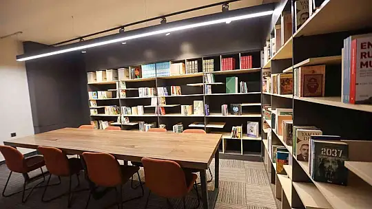 Talas'a bir kütüphane daha