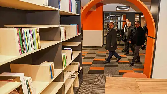 Talas'a bir kütüphane daha