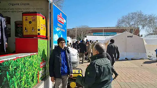 Başkan Yalçın deprem bölgesinde