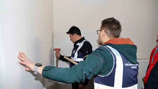 Başkan Yalçın'dan, hasar tespit çalışması