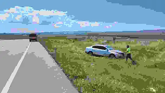 Bayram yolunda kaza 9 yaralı