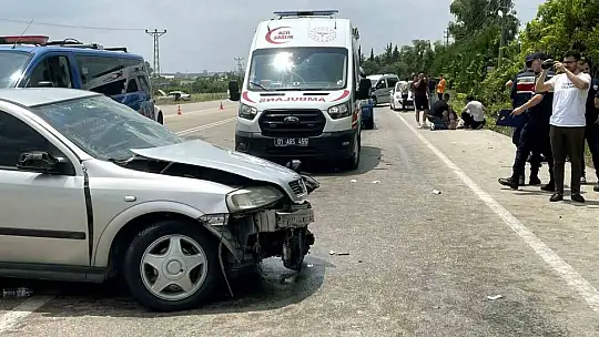 Bayram ziyareti dönüşü feci kaza: 1 ölü, 4 yaralı