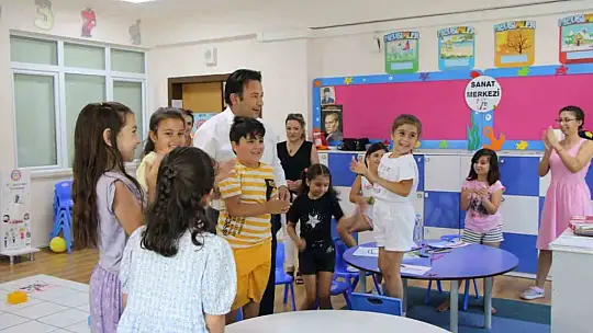 Çocuklarımız için güzel ortamlar da oluşturduk