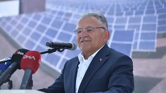 Büyükkılıç, 'Kayseri, yenilenebilir enerjinin en güzel merkezlerinden biri'