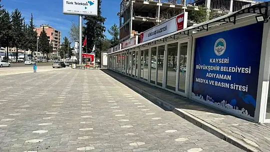 Basın mensupları Büyükkılıç'a teşekkür etti