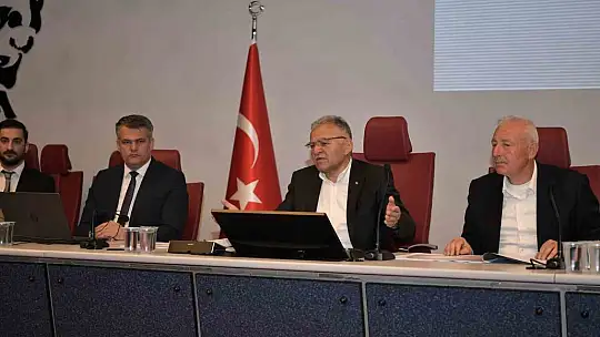 Büyükkılıç AYKOME Toplantısı'na başkanlık etti