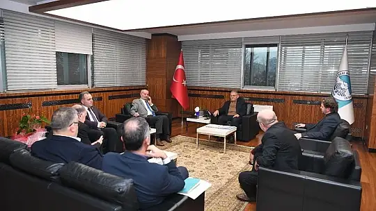 Büyükkılıç, Depremzedeler için rektörlerle bir araya geldi