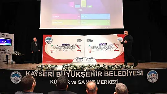 Büyükkılıç, KAYMEK'li gençlerle yarışma ve seminerde buluştu