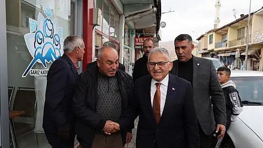Büyükkılıç, Sarız'da Kadın Kooperatifi'ne ziyaret