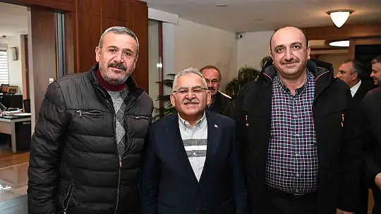 Büyükkılıç'tan 10 ilçenin taşıma kooperatifi başkanlarıyla istişare toplantısı