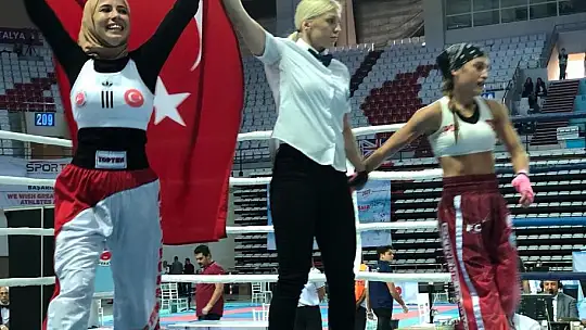 Büyükkılıç'tan Avrupa Şampiyonu Hançer'e tebrik