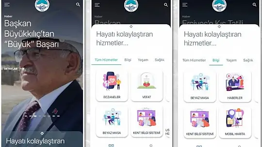 Büyükkılıç'tan Türkiye'de ilk olan 'Akıllı Şehir' yatırımları