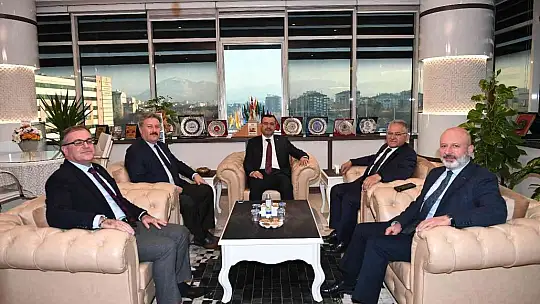 Büyükkılıç ve ilçe belediye başkanlarından yargı mensuplarına ziyaret