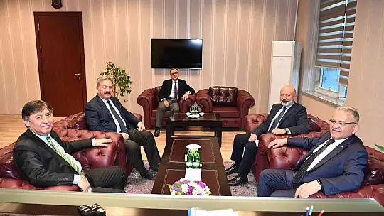 Büyükkılıç ve ilçe belediye başkanlarından yargı mensuplarına ziyaret