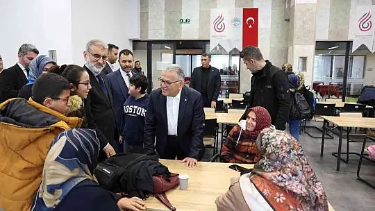 Büyükkılıç, Yıldız ve Aksu'dan engelleri ortadan kaldıran merkeze ziyaret