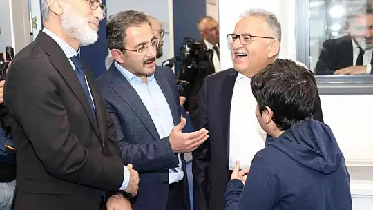 Büyükkılıç, Yıldız ve Aksu'dan engelleri ortadan kaldıran merkeze ziyaret