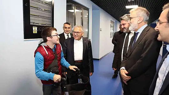 Büyükkılıç, Yıldız ve Aksu'dan engelleri ortadan kaldıran merkeze ziyaret