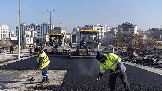 Büyükşehir'den 4,7 kilometrelik stratejik bir yol daha