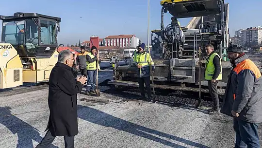 Büyükşehir'den 4,7 kilometrelik stratejik bir yol daha