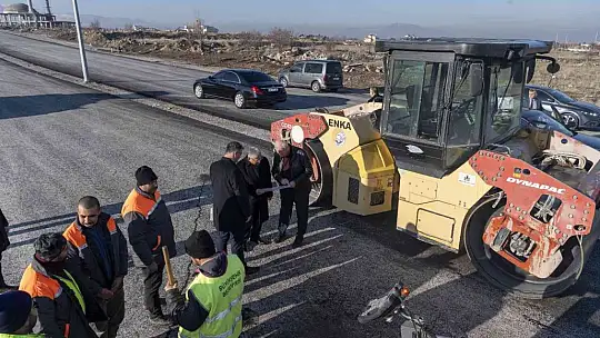 Büyükşehir'den 4,7 kilometrelik stratejik bir yol daha