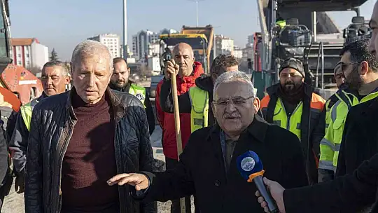 Büyükşehir'den 4,7 kilometrelik stratejik bir yol daha