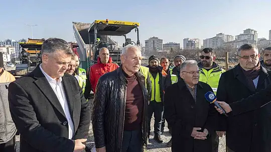 Büyükşehir'den 4,7 kilometrelik stratejik bir yol daha