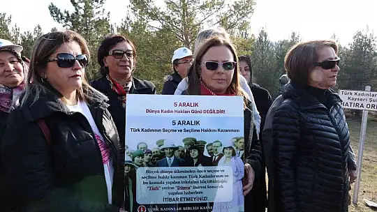 Büyükşehir'den anlamlı günde hatıra ormanı