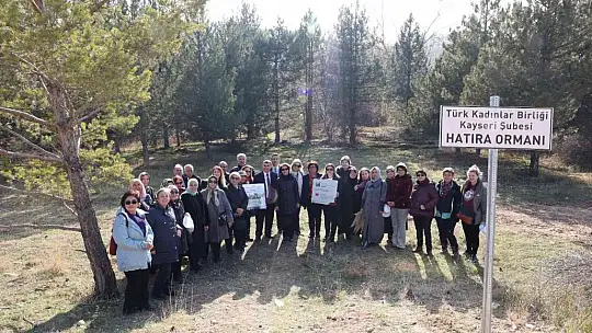 Büyükşehir'den anlamlı günde hatıra ormanı