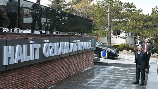 Halit Özkaya Kütüphanesi 3 Nisan'da açılıyor