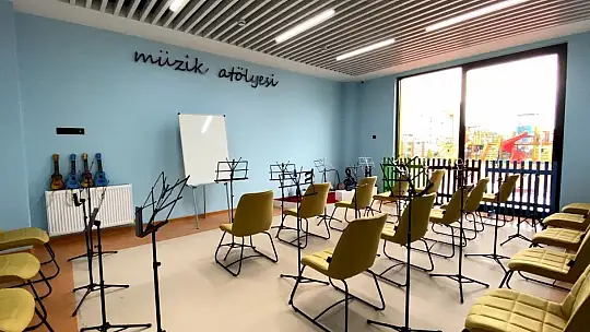 Büyükşehir'in Çocuk Kütüphanesi ve Müzik Okulu açılış için gün sayıyor