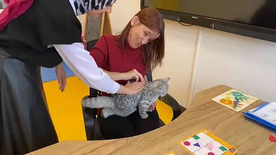 Büyükşehir'in Engelsiz Yaşam Merkezi'nin yeni üyesi 'Şeker'