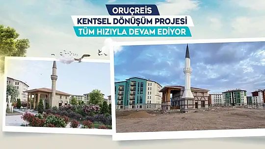 Büyükşehir'in Oruçreis Kentsel Dönüşüm Projesi'nde yüzler gülüyor