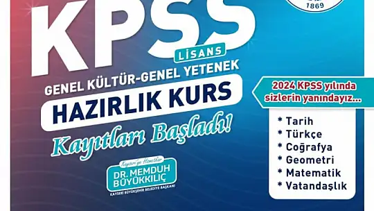 Büyükşehir memur adaylarının yanında