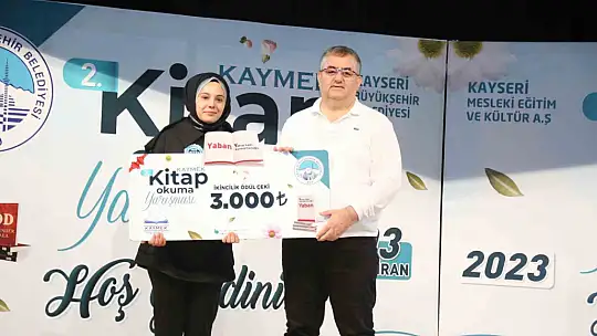 Kitap Okuma Yarışması'nda ödüller dağıtıldı