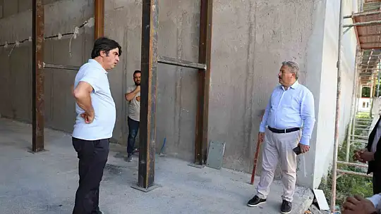 Palancıoğlu Türkiye'ye örnek olacak projeyi yerinde inceledi