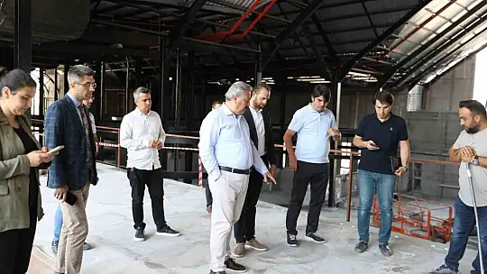 Palancıoğlu Türkiye'ye örnek olacak projeyi yerinde inceledi