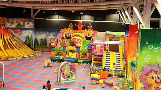 Çocuklar KUMSMALL'da çok mutlu